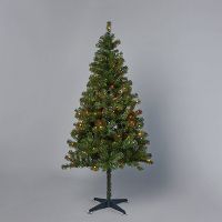 Wondershop 6-in Pre-Lit Alberta Spruce Artificial Christmas Tree Deals