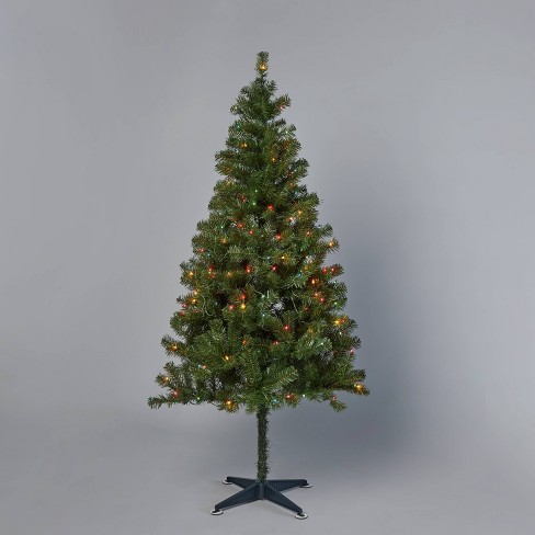 6' Pre-Lit Alberta Spruce Artificial Christmas Tree Multicolor Lights - Wondershop™ - image 1 of 3