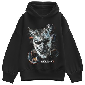 Women's The Black Phone Mask Oversized Fleece Hoodie Sweatshirt