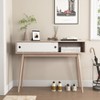KTMBDW Entryway Table Modern Wood Narrow Console Table with Storage Hallway Table Sofa Tables for Front Door Corridor - 3 of 4