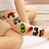 Wrapables Waterproof Temporary Tattoos for Children, 20 Sheets, Vehicles - 4 of 4