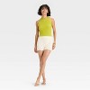 Women's Slim Fit Knit Tank Top - A New Day™ - 3 of 4