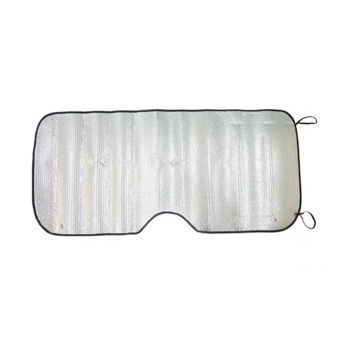 Unique Bargains Aluminium Foil Foldable Car Front Window Windshield Sun Shade Visor Block Cover 137cm x 70cm Silver - image 1 of 4