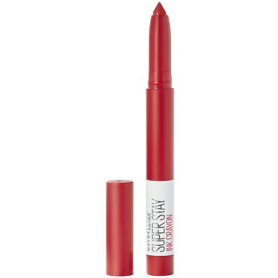 Maybelline Superstay Ink Crayon Lipstick - Hustle In Heels - 0.04oz