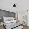 Parrot Uncle 70" Black Indoor 129 RPM Ceiling Fan, Modern - 4 of 4