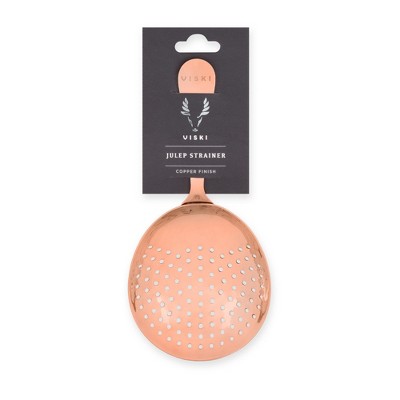 Summit Copper Stainless Steel Julep Cocktail Strainer