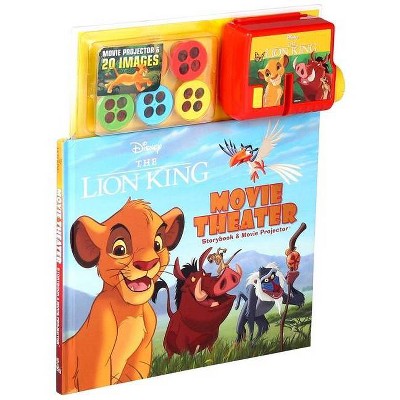 Disney the Lion King Movie Theater Storybook & Movie Projector - (Hardcover)