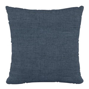 Polyester Square Pillow In Zuma Navy - Skyline Furniture, Blue