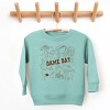 Football Game Day Collage - Kids Toddler Sweatshirt and Kids Youth Sweatshirt - 2 of 3