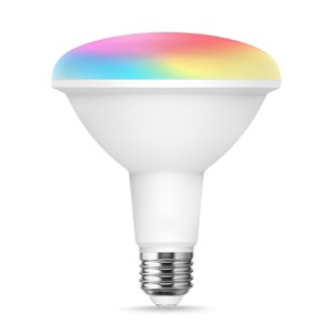 YANSUN 100-Watt Equivalence BR40 LED RGB Color Changing 2700K-6000K Wi-Fi Smart Light Bulb (1-Pack) - 1 of 1
