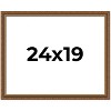 PosterPalooza | Classic Gold Picture Frame - UV Acrylic, Backing Board, Hanging Hardware Included - 2 of 4