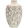 Pacific Coast Lighting Palm Bay 26" High Modern Table Lamp Night Light Beige Almond Finish Ceramic Single Living Room Bedroom Bedside Nightstand House - 4 of 4