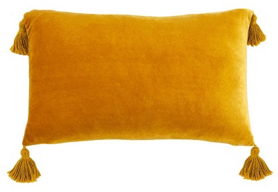 Amberlin Pillow - Mustard - 12"X20" - Safavieh