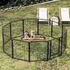 Metal Pet Playpen,Dog Pen Outdoor,Play Pen For Puppy,Rabbit Playpen,Chicken Wire Fence,Poultry Netting,Dog Corral Indoor-Cuddlewood - 2 of 4