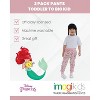 Disney Princess Moana Belle Rapunzel Jasmine Ariel Cinderella Girls 2 Pack Pants Little Kid to Big Kid - 3 of 4