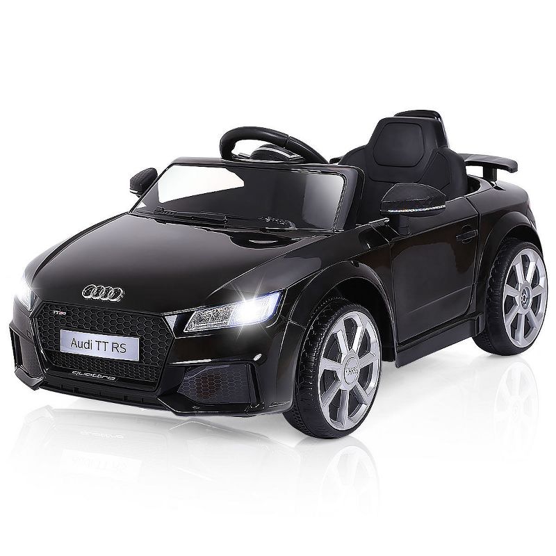 Costway 12V Audi TT RS Electric Kids Ride On Car Licensed Remote Control MP3, 1 of 11