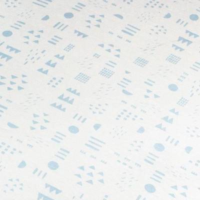 Pattern Play White/Light Blue