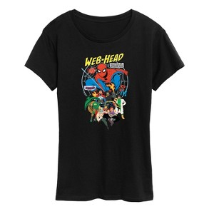 Women's - Marvel - Web Head Short Sleeve Graphic T-Shirt - 1 of 4