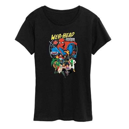 Women's - Marvel - Web Head Short Sleeve Graphic T-Shirt - image 1 of 4