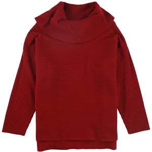Style & Co. Womens Ribbed Turtleneck Knit Sweater - 1 of 1