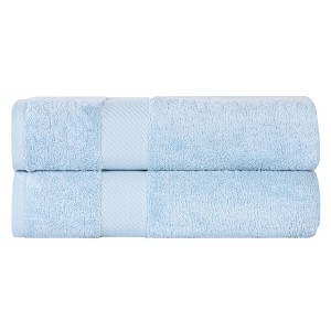 Modern Solid Classic Luxury Egyptian Cotton Towel Set by Blue Nile Mills - 1 of 4