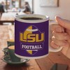 LSU Football Ceramic Coffee Mug Novelty Gift Mugs for Coffee Tea and Hot Drinks 11oz White - 4 of 4