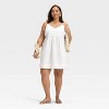 Women's Seersucker Mini Dress - A New Day™ - 3 of 3