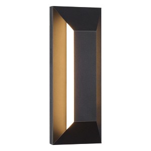 LamQee Modern Outdoor Wall Light Exterior Lighting Fixtures, Black Outdoor Light Fixture, LED Outdoor Wall Sconce Lighting Outside Lights - 1 of 4