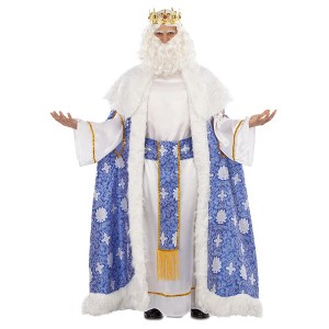 Kroeger Inc. Wise Man King Melchior Brocade Adult Costume | Standard - 1 of 4