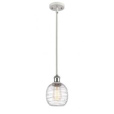 Belfast - 1 Light Mini Pendant In Industrial Style-9 Inches Tall and 6 Inches Wide