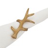 Saro Lifestyle Napkin Rings With Antler Shapes (Set of 4) - 3 of 4