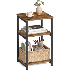 Side Table, Small End Table, Tall Nightstand for Living Room, Bedroom, Office, Bathroom - 1 of 4
