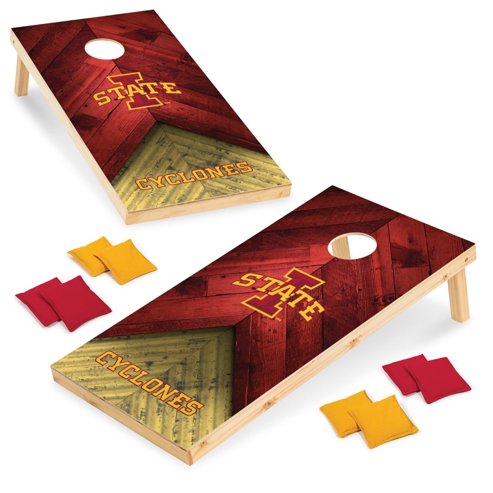 NCAA Iowa State Cyclones 2'x4' Wood Cornhole Set