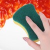 REGALWOVEN Dual-Sided Water Absorption Foam-Rich Multi-Scenario Cleaning Sponges 4.5 x 2.8 x 1.2 Inch - 4 of 4