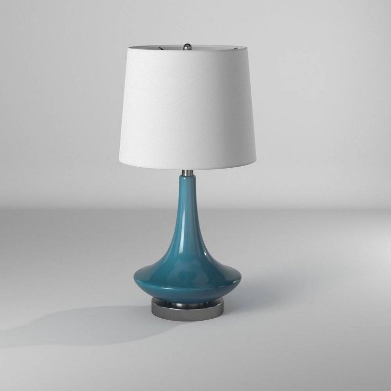 Table Lamp Niagara Falls Blue Finish - StyleCraft, 3 of 10