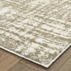 Captiv8e Designs Valentina Industrial Distressed Abstract Ivory/Taupe Area Rug - 4 of 4