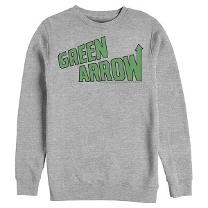 Men's Justice League Arrow Logo Sweatshirt - 1 of 3