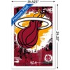 Trends International NBA Miami Heat - Maximalist Logo 23 Framed Wall Poster Prints - 3 of 4