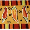 Jellybean Fiesta Chilis Doormat – 20"x30" Colorful Indoor/Outdoor Accent Mat for Entryway, Kitchen, or Patio - 2 of 3