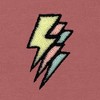 Dalix Lightning Bolt Glow in the Dark Embroidered Zip Hoodie Fleece Long Sleeve Pocket Warm Soft Mens - 2 of 4