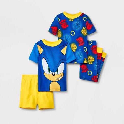 Sonic pajamas 4t sale