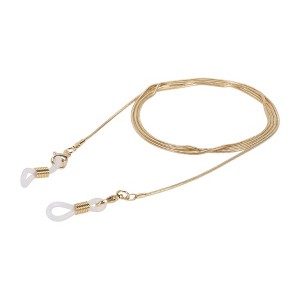 Unique Bargains Christmas Copper Snake Chain Pattern Eyeglass Chain 29.53" L 1 Pc - 1 of 4