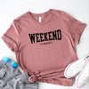 Simply Sage Market Weekend I love You Heart Short Sleeve Tee - 2XL - Mauve - 3 of 4