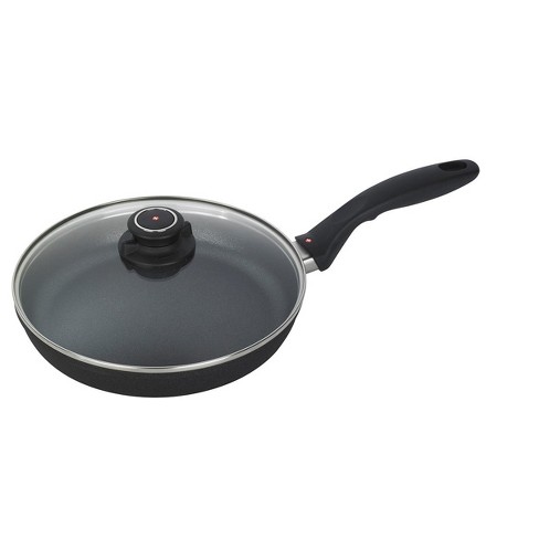  DWELL SIX  Hammered Silver Fry Pan (9.5 Inch): Home & Kitchen