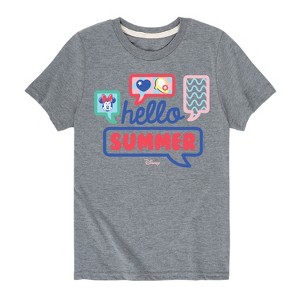 Boys' - Disney - Hello Summer Short Sleeve Graphic T-Shirt - 1 of 4