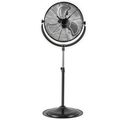 Tangkula 20" High Velocity Pedestal Fan w/3 Speeds 360 Degree Tilt & Adjustable Height