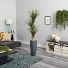 HomeStock  6 ft. Artificial Yucca Tree in Planter for Indoor/Outdoor - 4 of 4