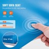 VEVOR Swivel Shower Chair 360 Degree, Adjustable Shower Seat with Pivoting Arms & Padded Bath Seat for Inside Shower or Tub, 300LBS Capacity, Blue - 4 of 4