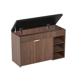 Shelbie 12 Pair Shoe Storage Bench - 1 of 4