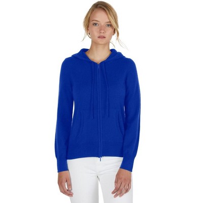 Cashmere 100% Morbido JENNIE LIU Maglione Cardigan Da Donna Con Cappuccio A Maniche Abbigliamento Donna Qualità Premium Cappuccio